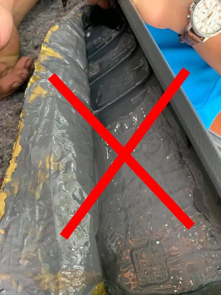 Vật liệu chống ồn kém chất lượng sau khi bị thối rữa dưới nhiệt độ cao