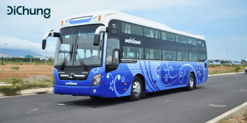 Xe khách tuyến Hà Nội - Lai Thành