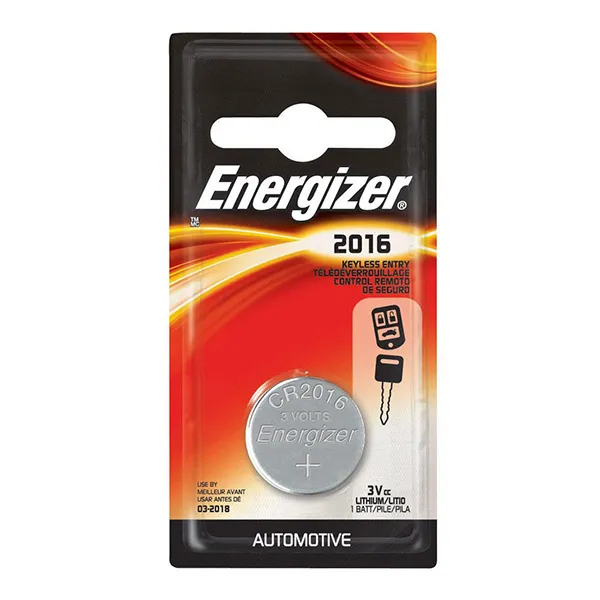 Pin CR2016 Energizer chuyên dùng cho chìa khoá xe Toyota đời cũ