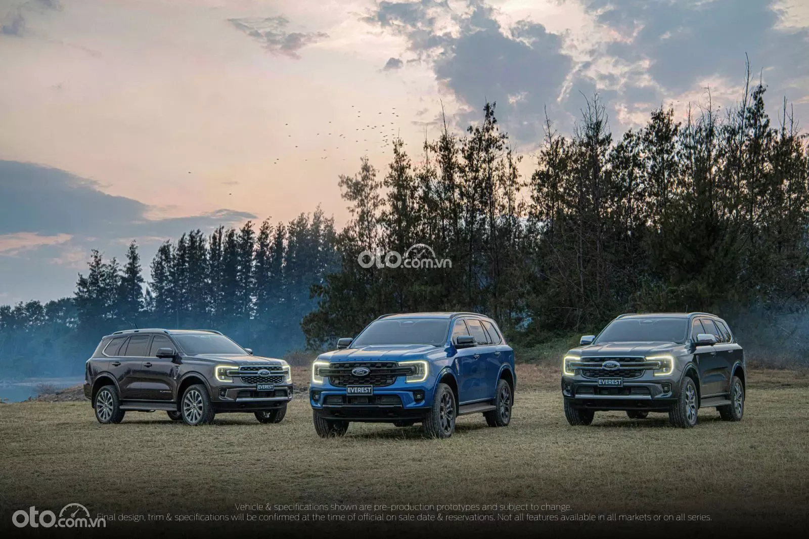 Ngoại hình cơ bắp của Ford Everest 2026.