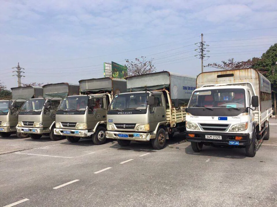 Khu vực tập lái xe với các bài tập chuẩn quy định