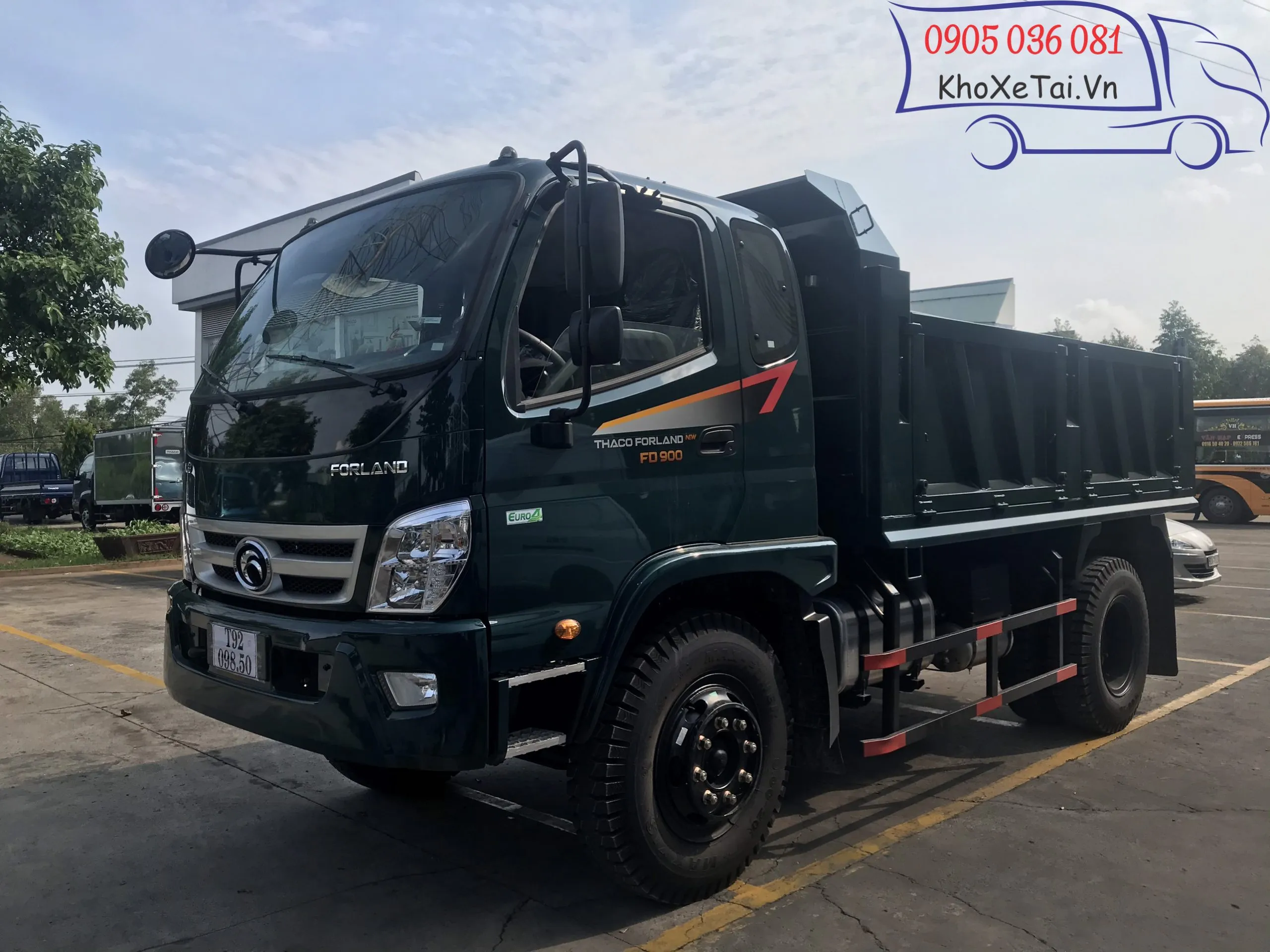 Xe ben FD140A với thiết kế mạnh mẽ, thể tích thùng 6.6 khối, tải trọng lên đến 7.9 tấn, phù hợp cho các dự án lớn