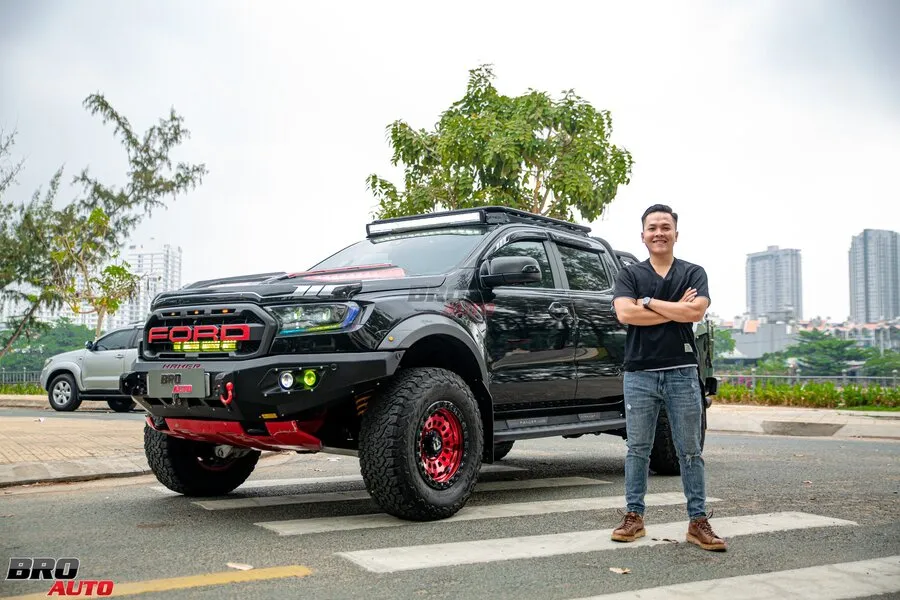 Ford Ranger độ full phong cách Raptor