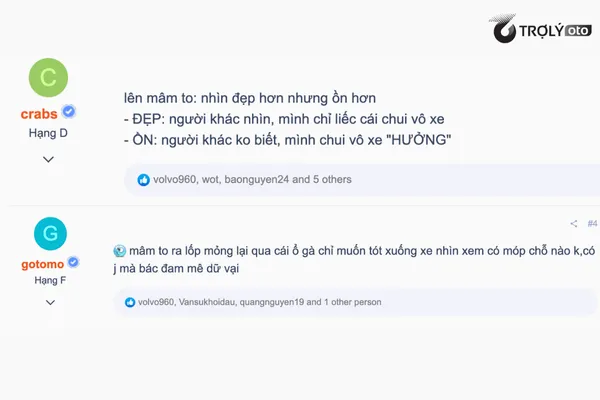 Thay đổi mâm lốp ô tô không đúng kích cỡ mang lại nhiều rủi ro tiềm ẩn