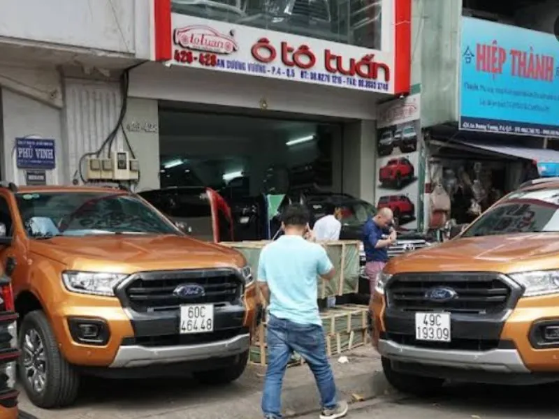 Gara ô tô Tuấn tại quận 5