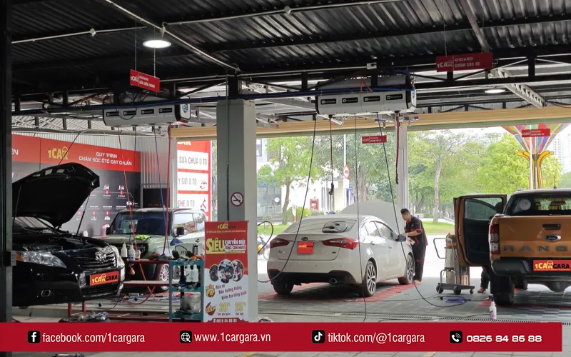 1CAR GARA Quận 2 cung cấp đa dạng dịch vụ ô tô chất lượng