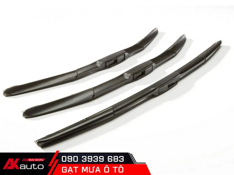 Gạt mưa 3 khúc ôm sát mặt kính xe