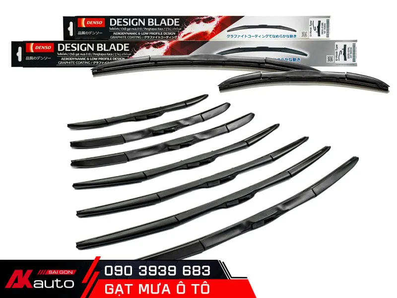 Gạt mưa Denso với hiệu quả làm sạch vượt trội