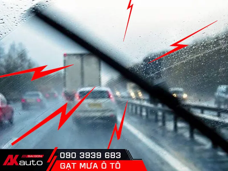 Thanh gạt kêu tiếng ồn khó chịu khi vận hành