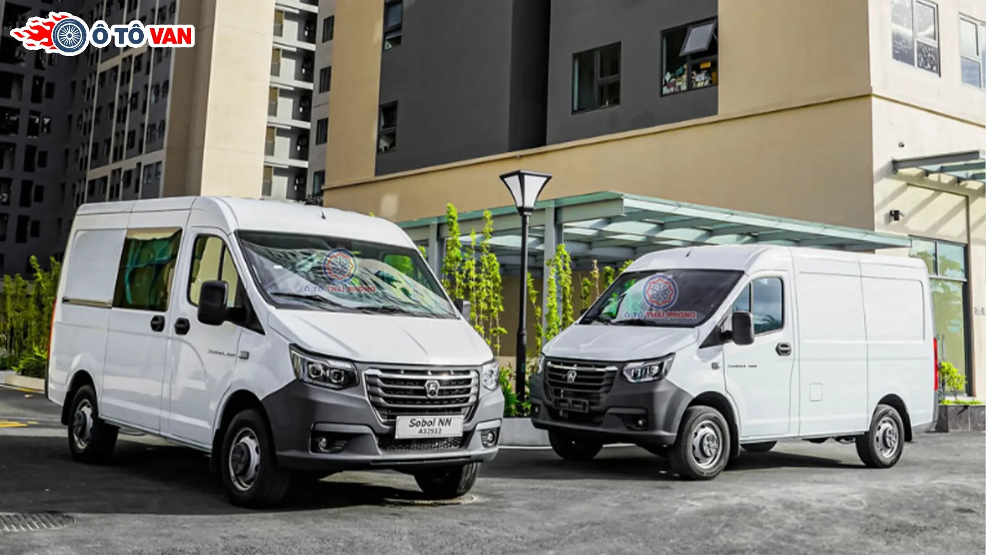 Xe tải van Gaz Sobol NN 3 chỗ