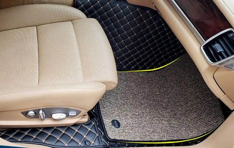 Cận cảnh chi tiết thảm trải sàn xe ô tô chất liệu cao cấp
