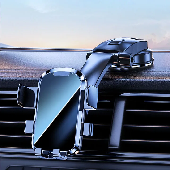 Giá để điện thoại trên ô tô gắn taplo giúp dễ dàng quan sát bản đồ GPS