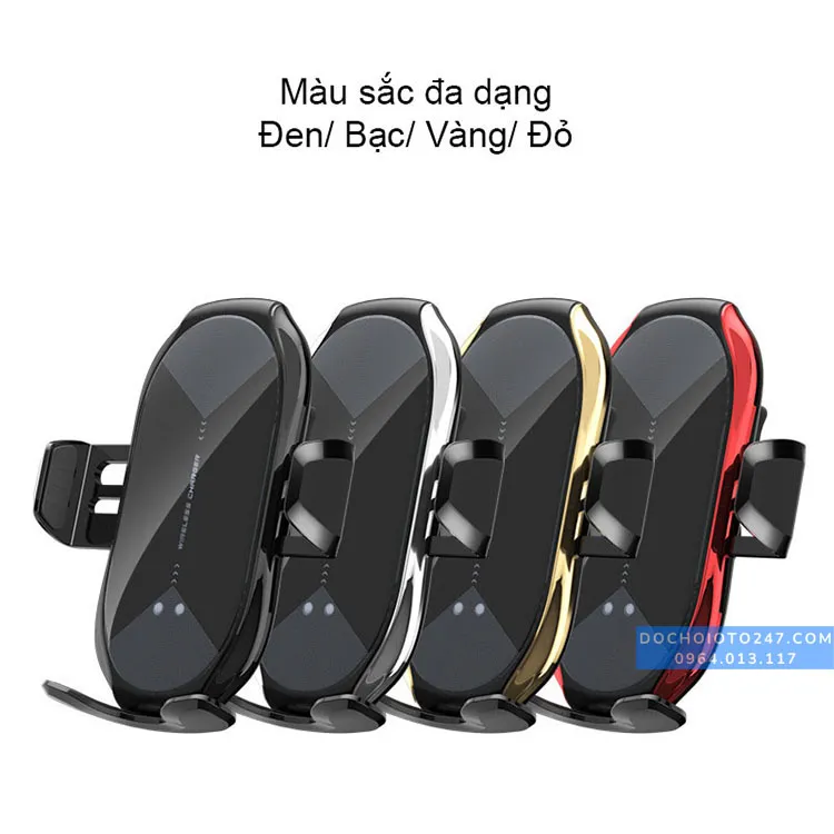 Giá đỡ điện thoại xe ô tô gắn trên kính lái, không che khuất tầm nhìn