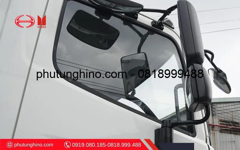 Thực hành cách chỉnh gương chiếu hậu xe tải để loại bỏ điểm mù