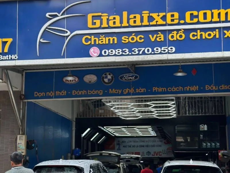 Gia Lai Xe - gara kết hợp phụ tùng và sửa chữa