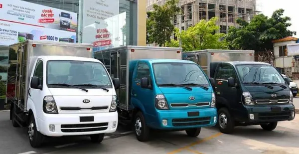 xe bán tải trường hải kia k250 tải trọng 2.5 tấn