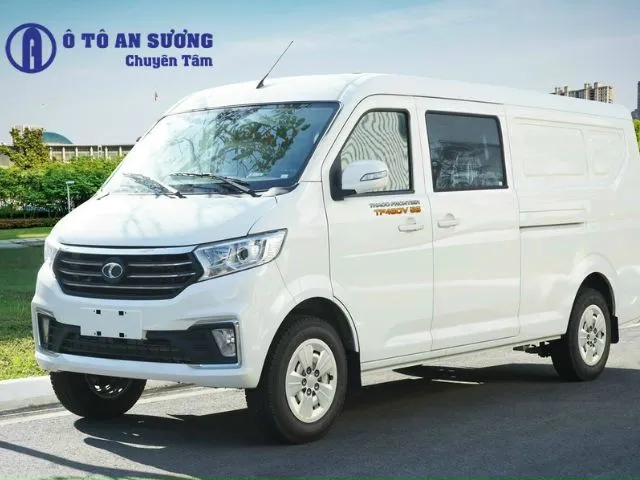 Xe tải van Thaco Frontier 5 chỗ màu trắng