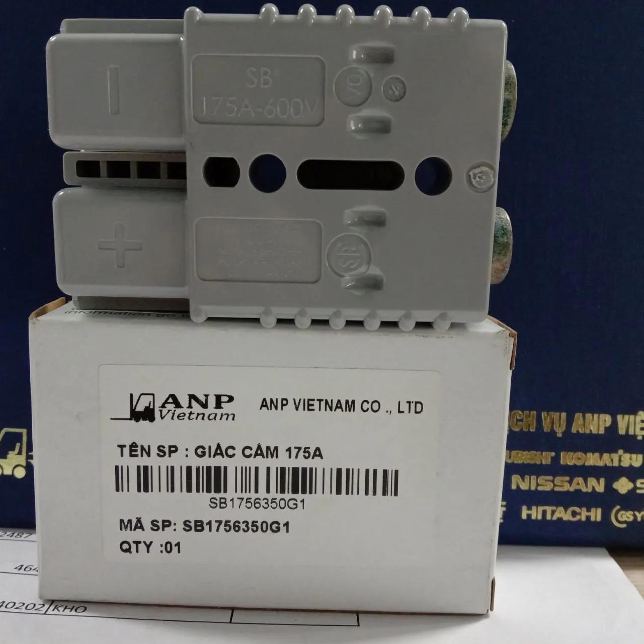 Giắc cắm sạc xe nâng 175A