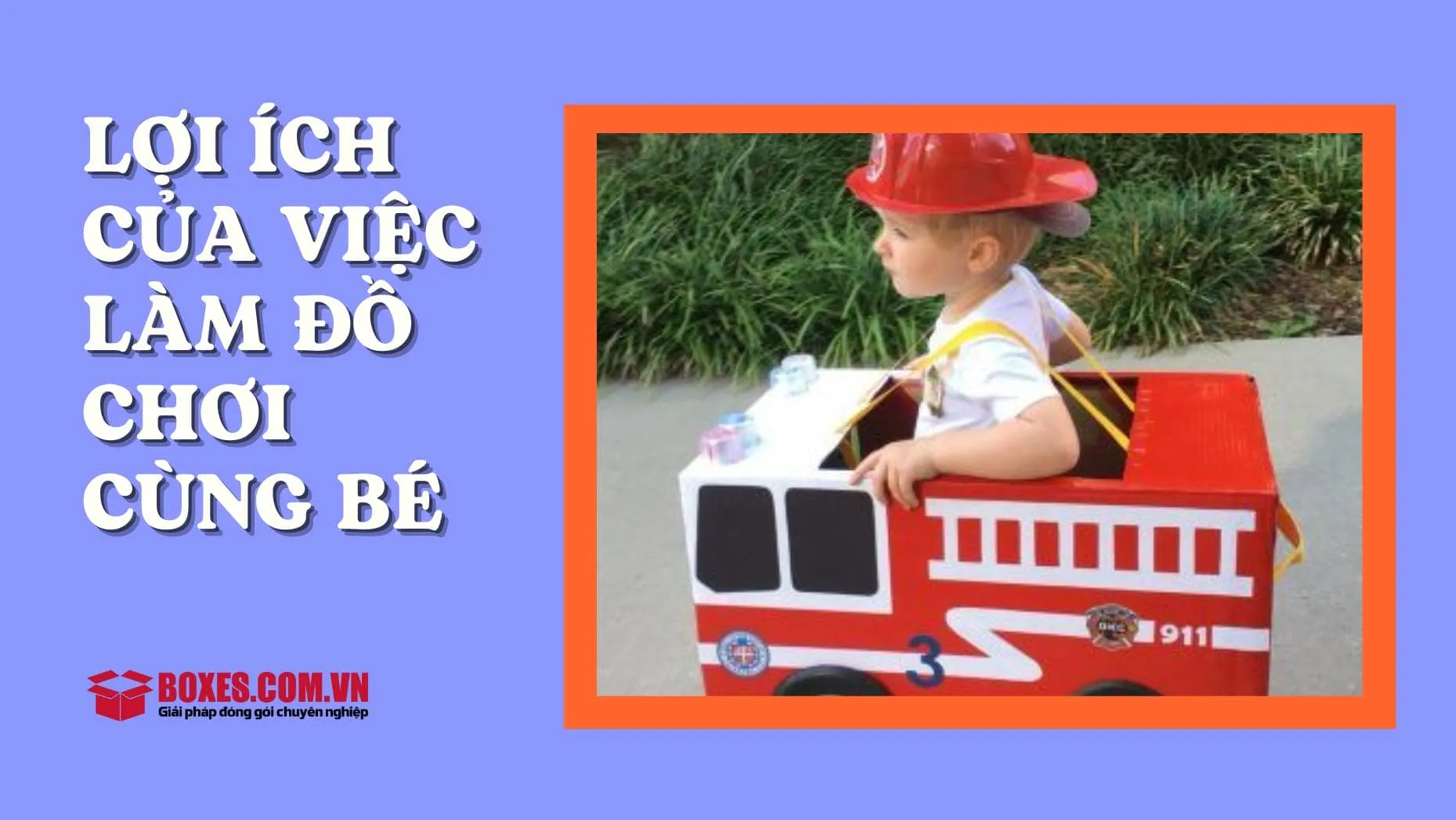 Giá trị khi làm đồ chơi tái chế cùng trẻ