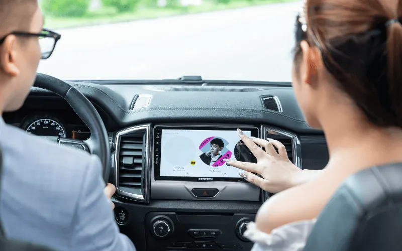 Hệ thống giải trí đa phương tiện trên màn hình Android ô tô Zestech