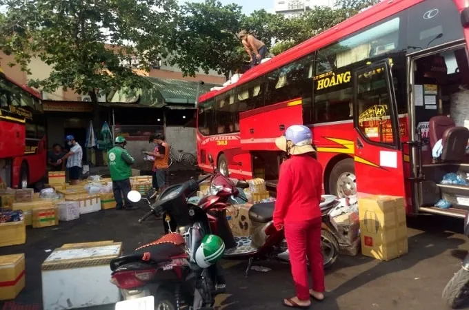 Gửi xe máy bằng xe khách