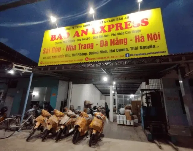 Gửi xe máy Hà Nội Cà Mau