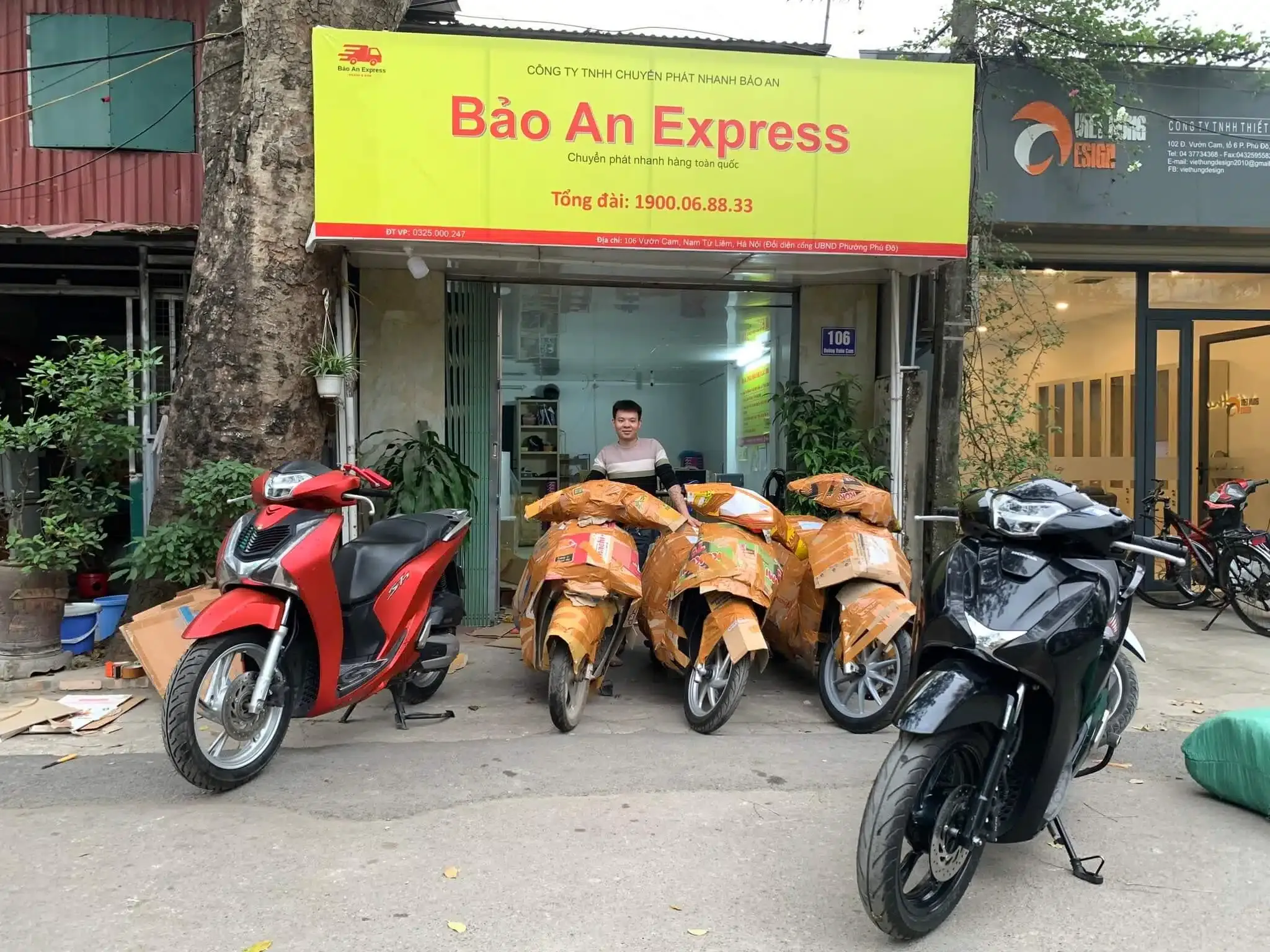 Gửi xe máy từ Hà Nội đi Hải Phòng