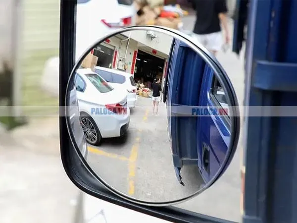 Hệ thống gương bổ trợ cho xe tải Isuzu FVR gầm cao