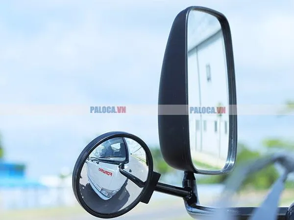 Gương cầu lồi xe tải hình chữ nhật mở rộng tầm nhìn dọc