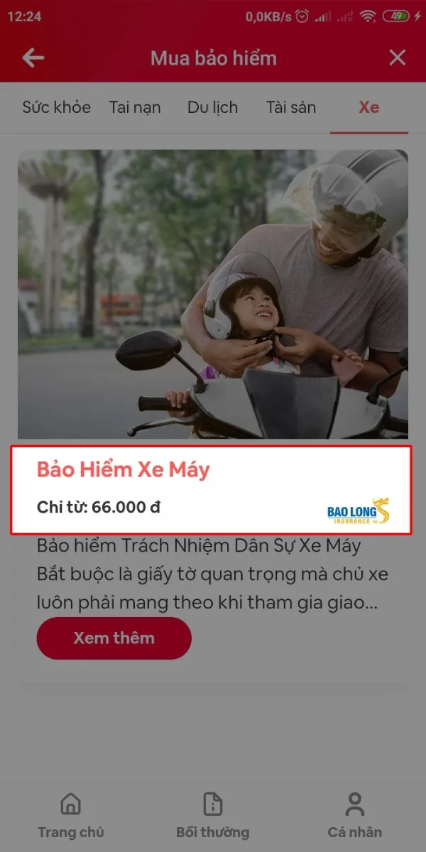 Lựa chọn sản phẩm bảo hiểm trách nhiệm dân sự cụ thể