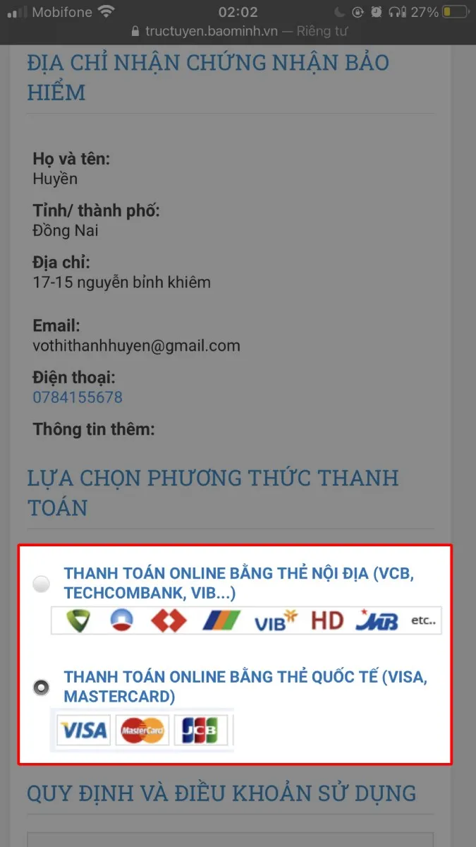 Đa dạng cổng thanh toán từ thẻ nội địa đến thẻ quốc tế