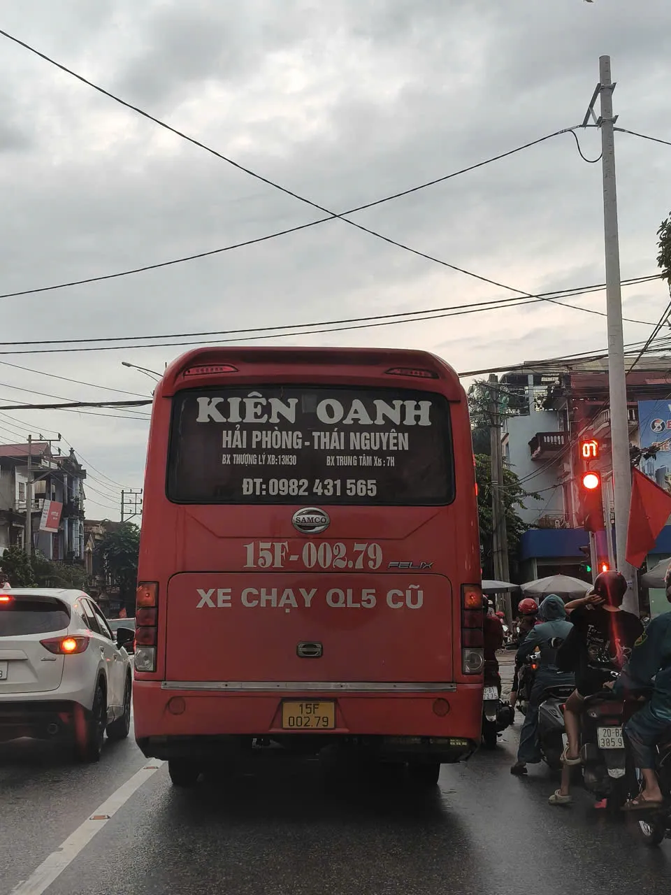 Lộ trình xe khách Hải Phòng Thái Nguyên qua bến xe Vĩnh Niệm