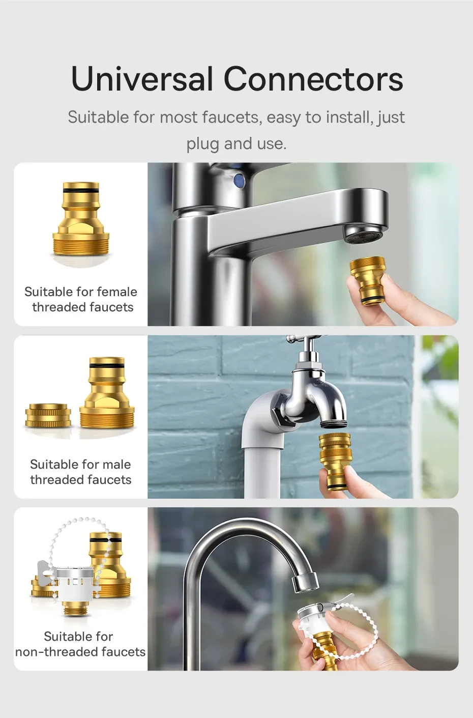 Vòi xịt rửa xe ô tô đang được sử dụng để làm sạch các bề mặt sân vườn, minh họa công dụng đa năng