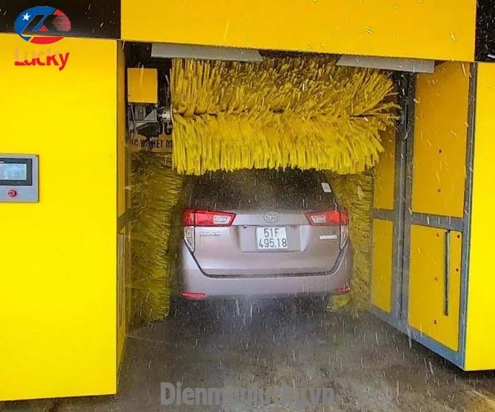 Mô hình hệ thống rửa xe tự động Go Go với chi phí đầu tư thấp