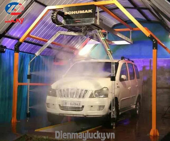 Hệ thống rửa xe tự động của Schumax đến từ Ấn Độ