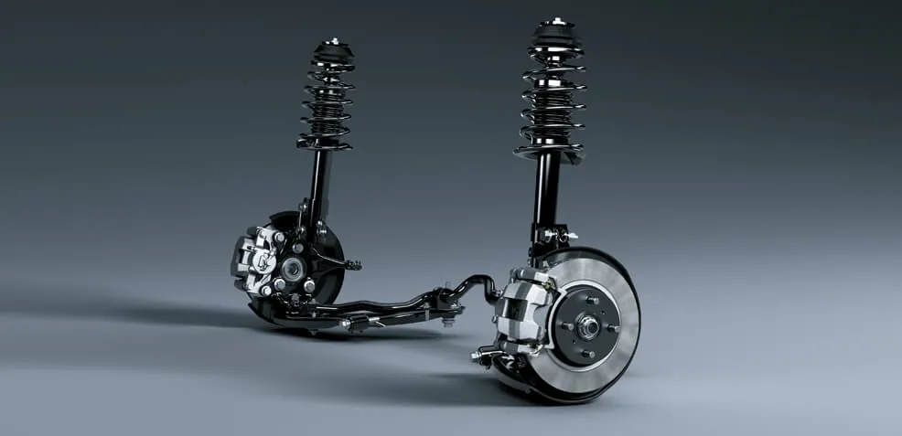 Cấu tạo 3 phần chủ chốt của hệ thống treo trên ô tô