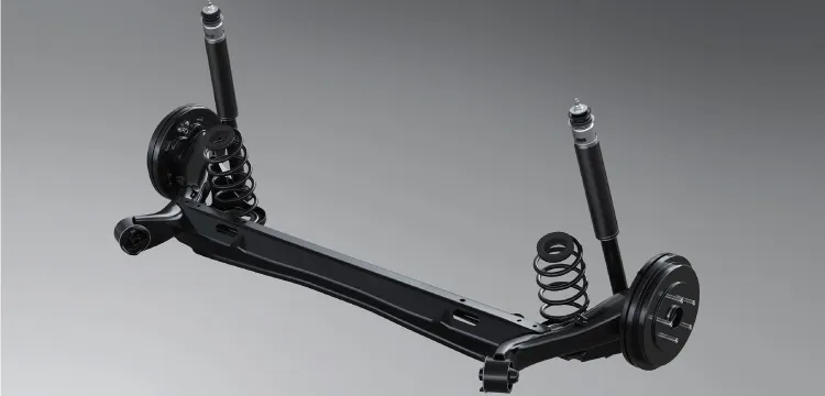 Xe vận hành êm ái nhờ hệ thống treo ô tô