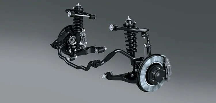 Hệ thống treo độc lập mang lại độ bám đường cao