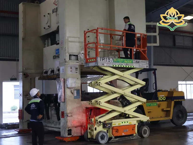 Hình ảnh cho thuê xe nâng người tại vũng tàu