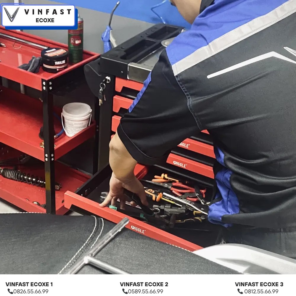 Bảo dưỡng xe máy điện VinFast