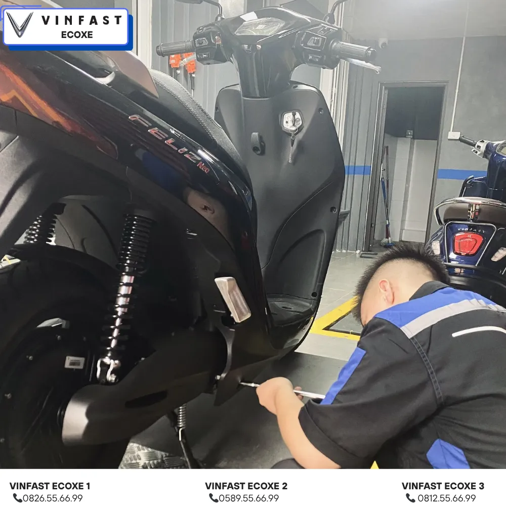 Bảo dưỡng xe máy điện VinFast