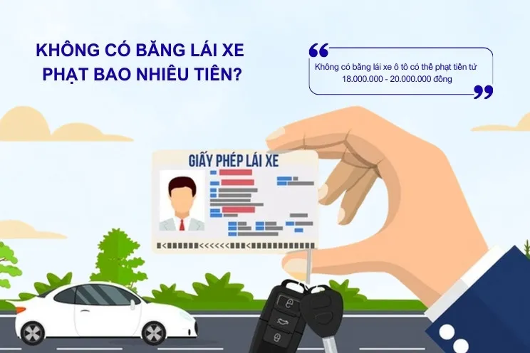 Luật sư tư vấn lỗi không bằng lái ô tô