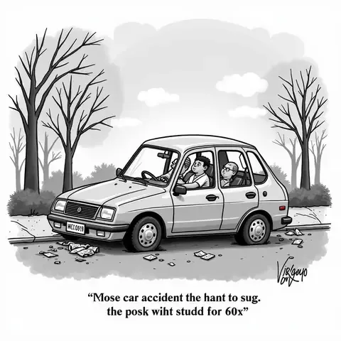 Những tình huống giao thông hài hước và tiếng cười bất ngờ