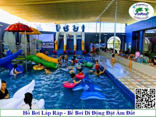Hồ bơi lắp ráp đặt âm đất