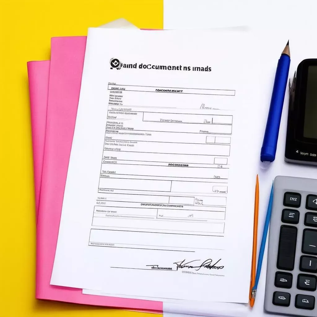 Hồ sơ thanh lý xe ô tô