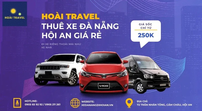 Hoài Travel - Cho thuê xe ô tô giá tốt, chất lượng cao