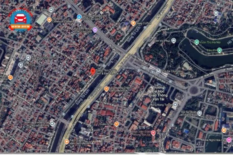 Địa chỉ Trung Tâm Đào Tạo Lái Xe Hà Nội - 467B Nguyễn Khang