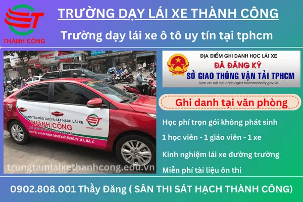 Giáo viên chuyên môn cao hướng dẫn học viên học lái ô tô quận Bình Tân