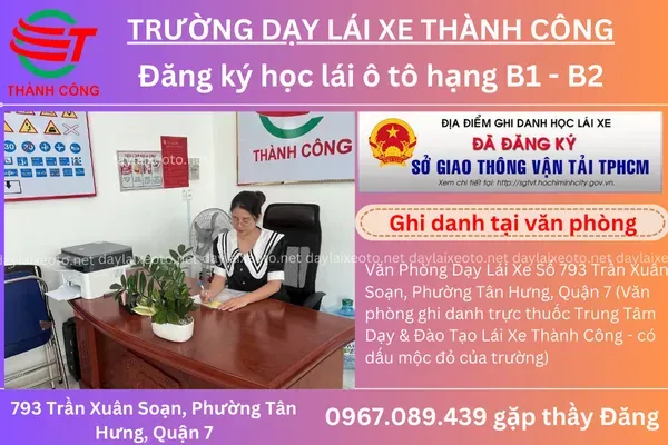 học lái xe ô tô quận 7