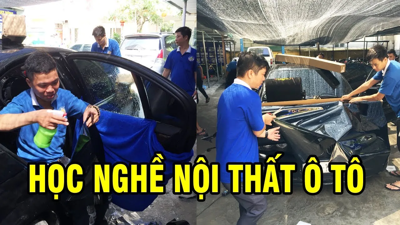 Học nghề nội thất ô tô đem đến cho bạn cơ hội nghề nghiệp rộng mở và thu nhập hấp dẫn